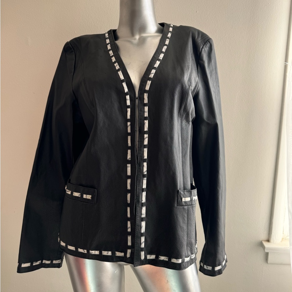 Bradley Bayou  Medium Womans Leather Jacket vintage